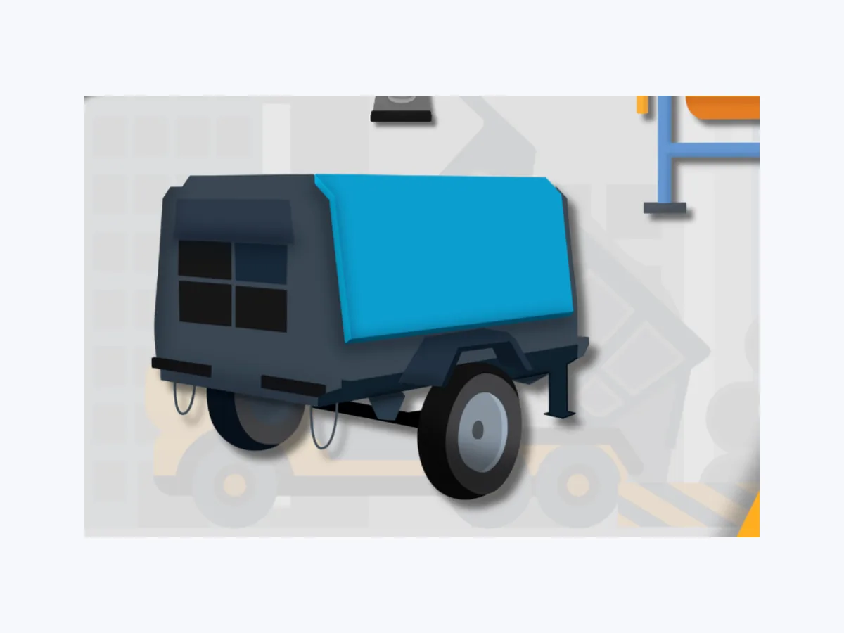Ilustrasi Air Compressor