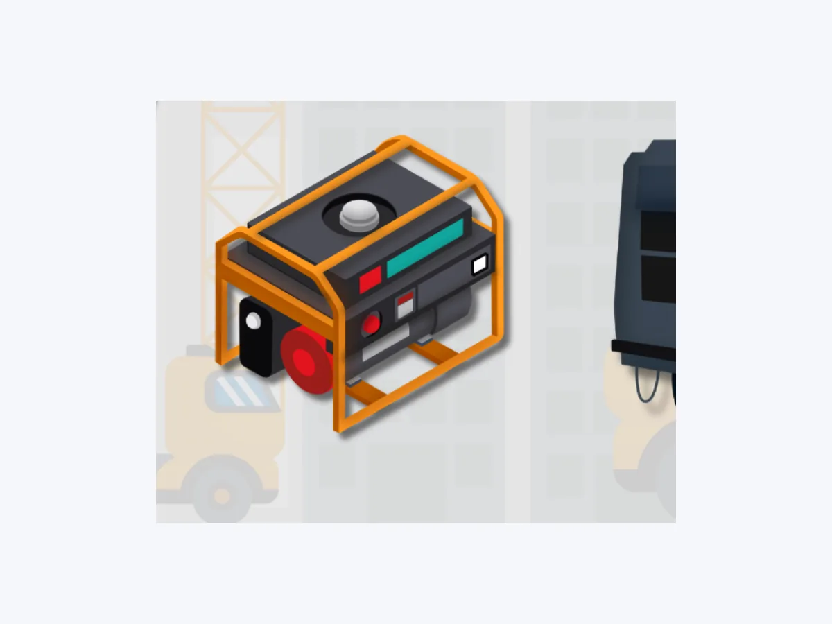 Ilustrasi Genset